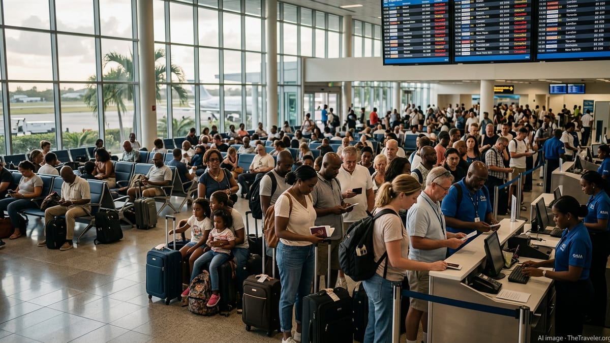 Airspace Staffing Crisis Triggers Flight Chaos in Barbados