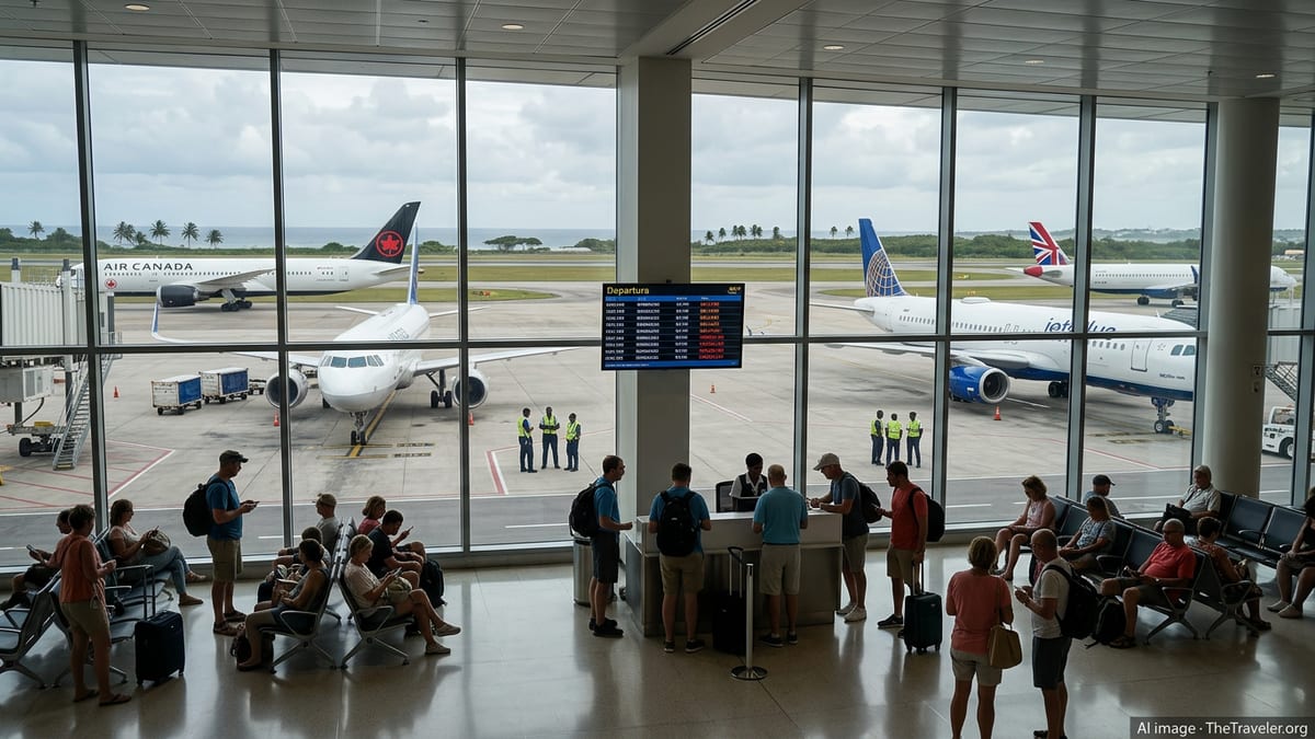 Barbados ATC Walkout Forces Transatlantic Flights to Turn Back