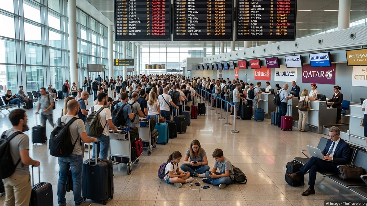 Barcelona Airport Chaos as Gulf Carriers Cancel 21 Flights
