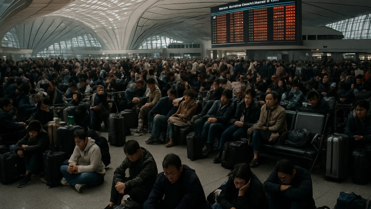 Beijing Daxing Chaos as Cancellations Strand Hundreds