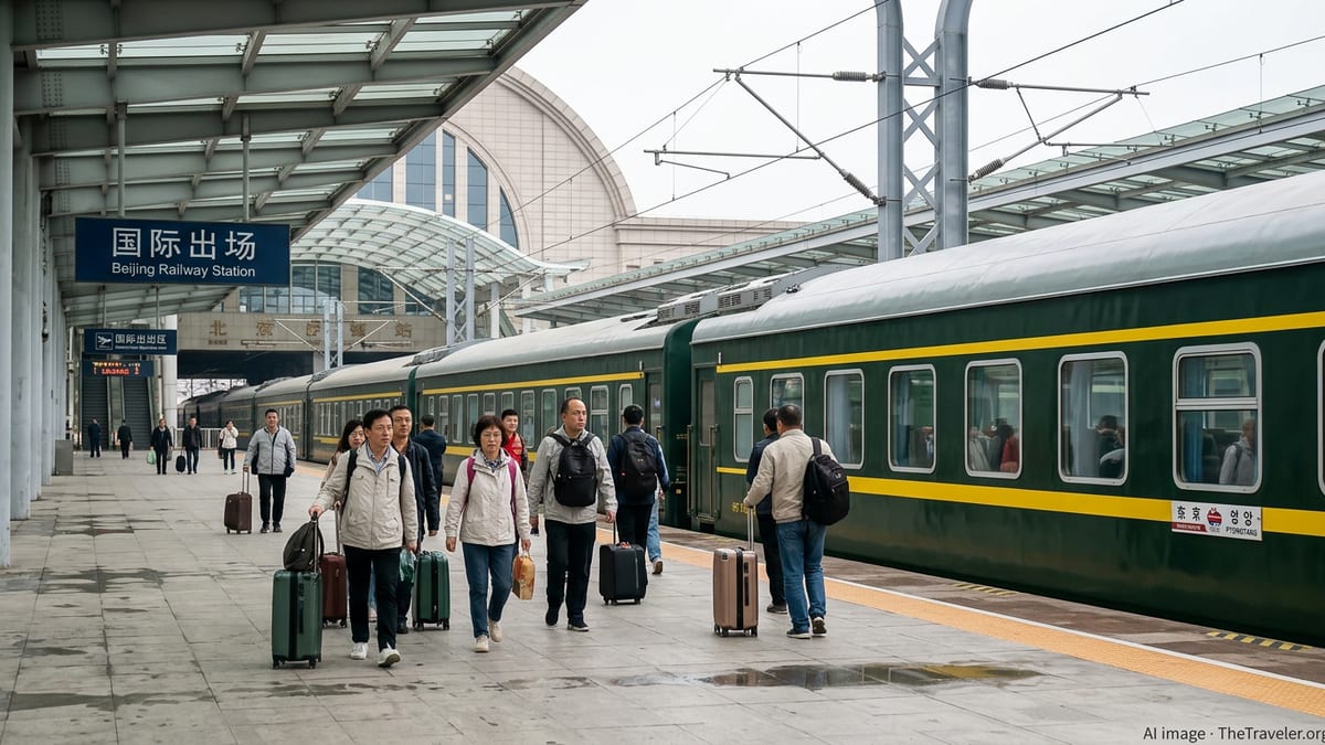 North Korea Restarts Beijing Passenger Trains, Reviving Links