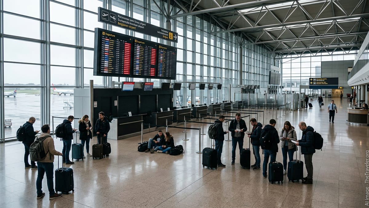 Belgium March Strikes to Disrupt Flights and Trains