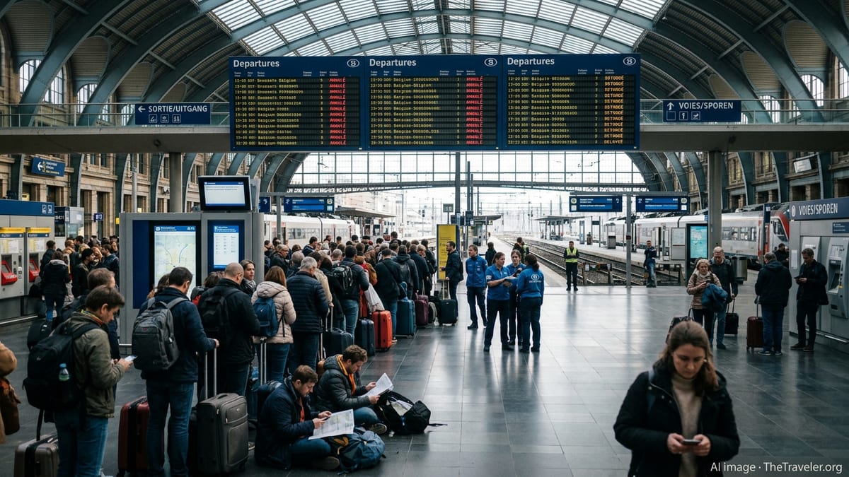 Belgium Rail Strikes Upend Travel and Tourism Plans