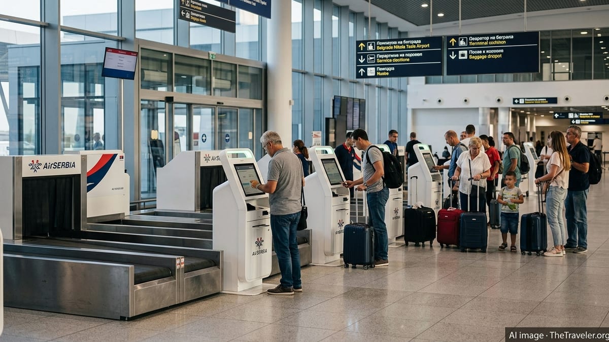 Belgrade Airport Debuts Self-Service Check-In and Bag Drop