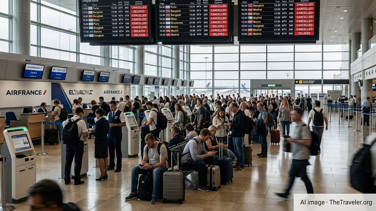 Ben Gurion Disruptions Ripple as Air France, El Al Cancel 29 Flights