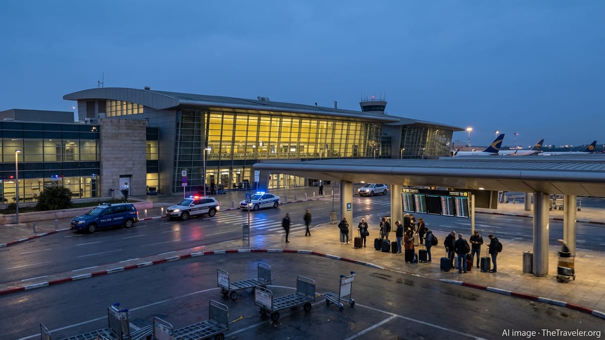 Ben Gurion Airport Halts Flights As Security Crisis Deepens