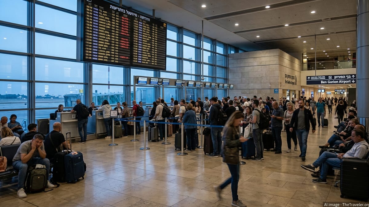 Flight Disruptions Hit Ben Gurion as Key Routes Suspended