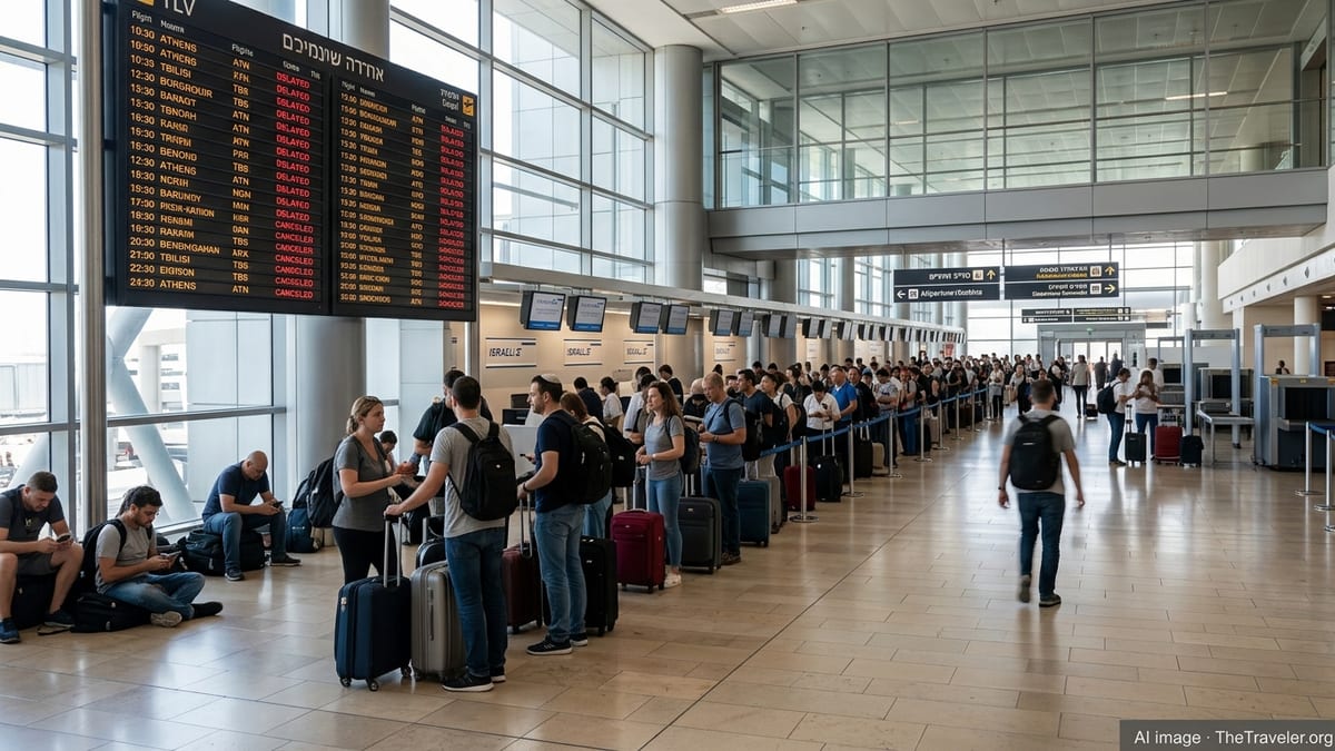 Ben Gurion Chaos as Regional War Triggers New Flight Disruptions