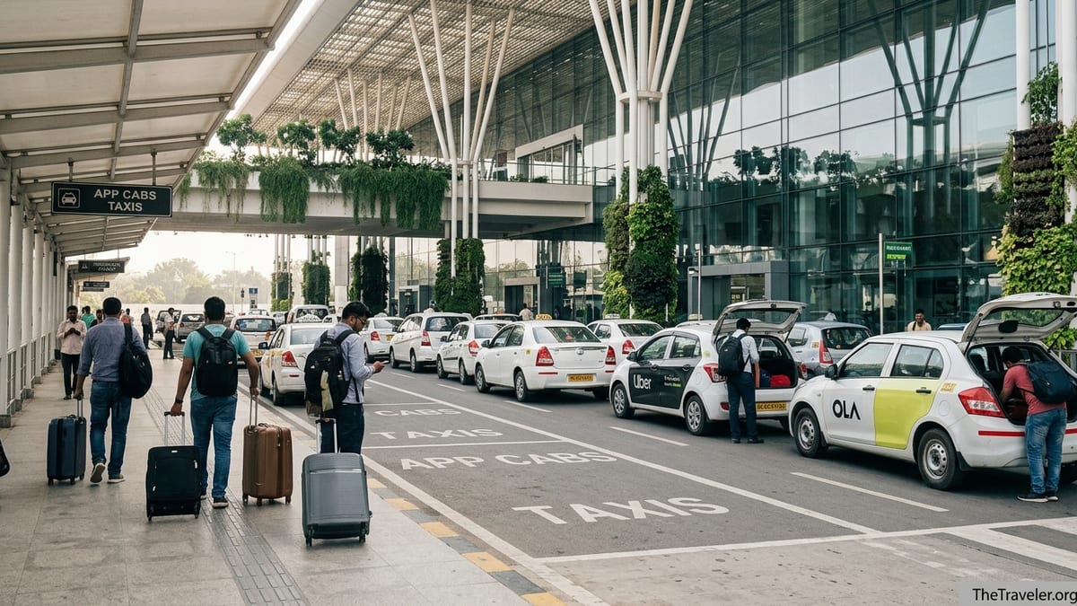 Bengaluru Airport Uber & Ola Pickup Guide 2026