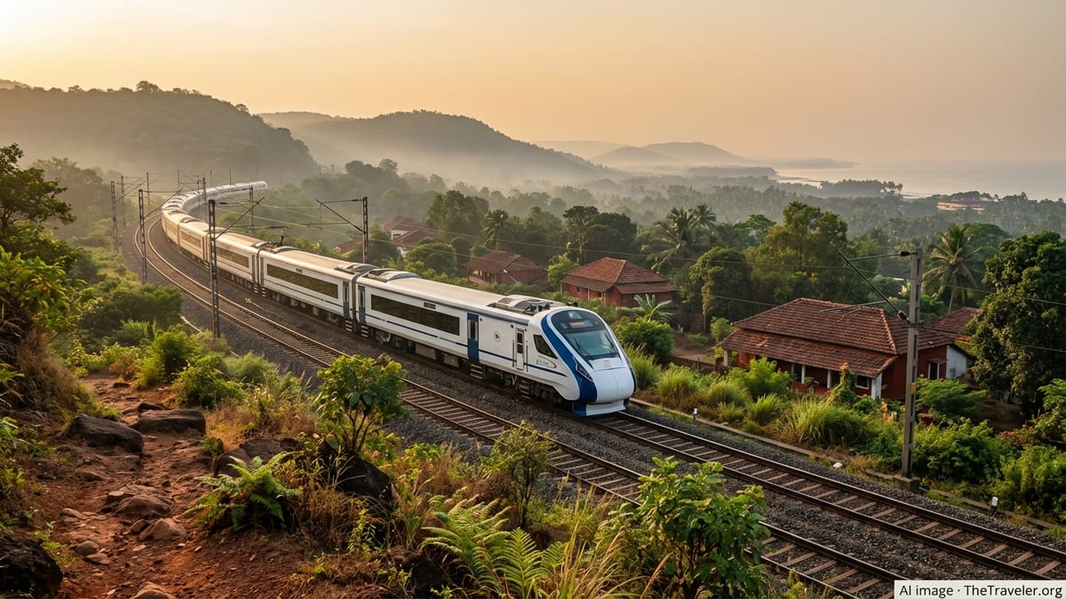 Bengaluru–Goa Vande Bharat to Transform Coastal Rail Travel