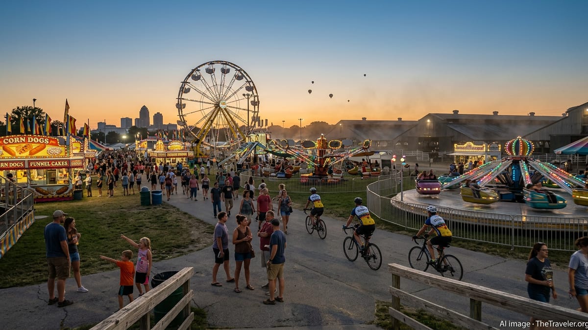 Iowa's Top Festivals: State Fair, RAGBRAI, Locals
