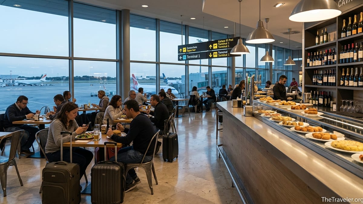 Best Restaurants at Barcelona El Prat Airport Before You Fly