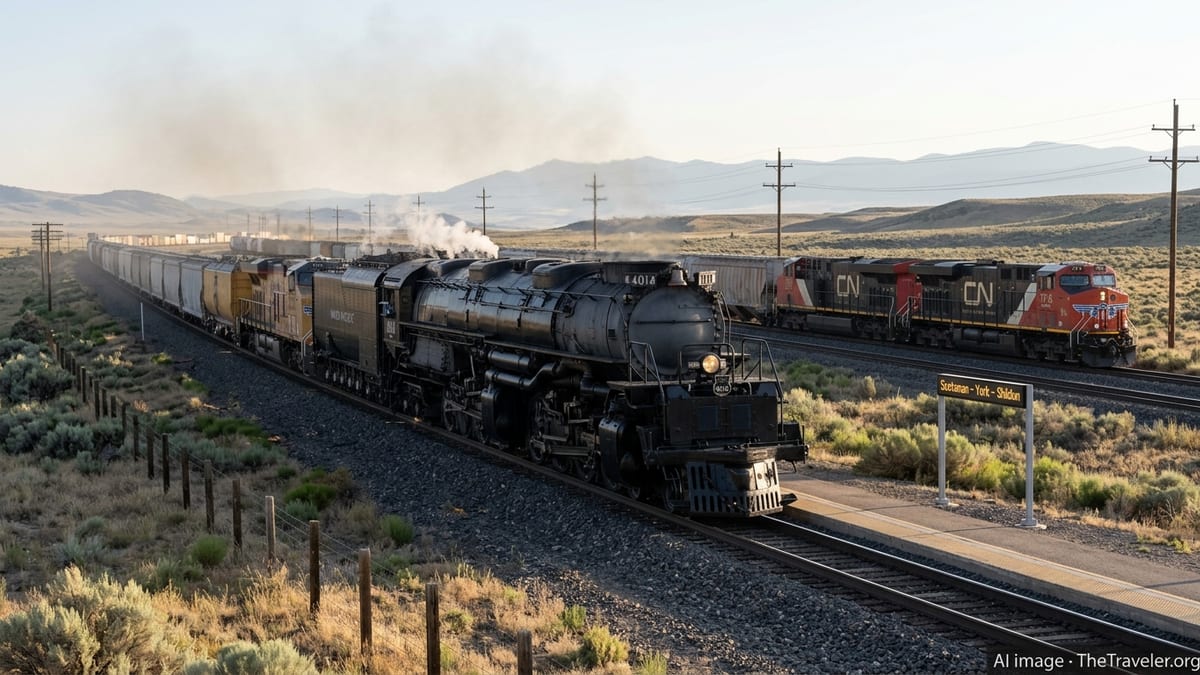Big Boy 4014, Flying Scotsman and CN Lead Rail Tribute to America 250
