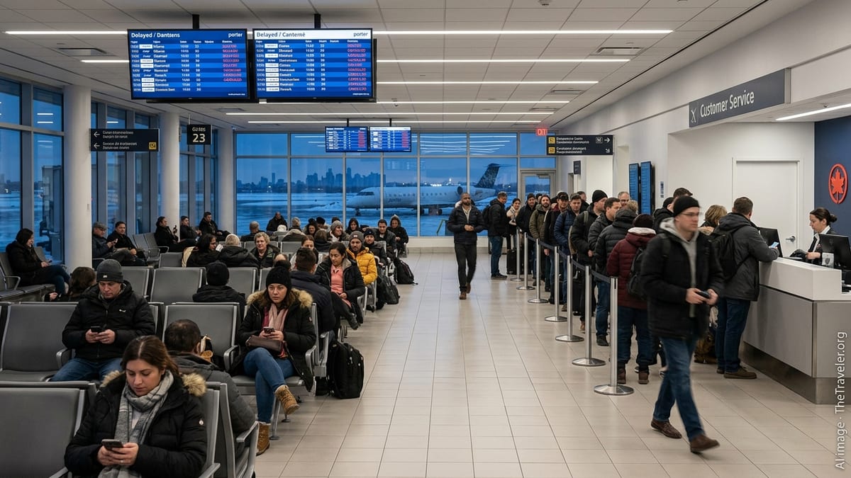 Billy Bishop Delays Strand Passengers on Key Regional Routes