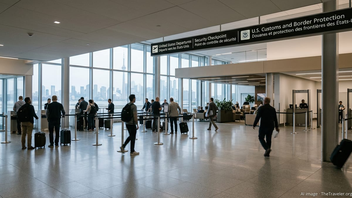 US Preclearance Launches at Billy Bishop, Transforming Transborder Travel