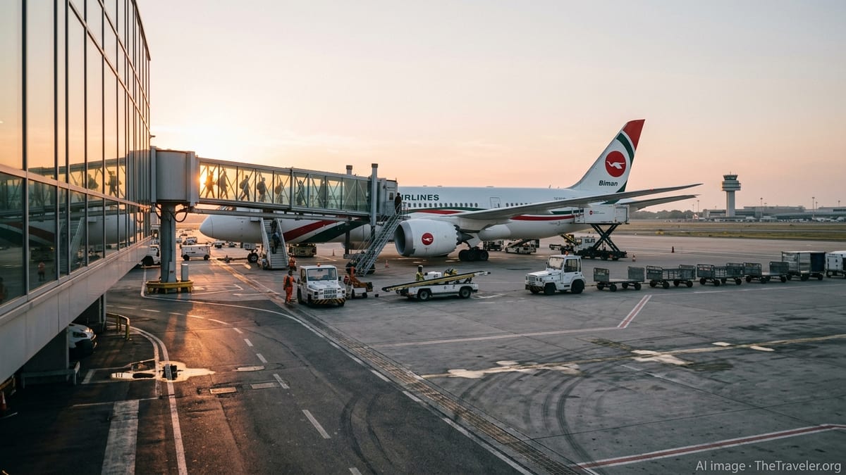 Biman Links Rome and Toronto With Dreamliner Schedule Shift