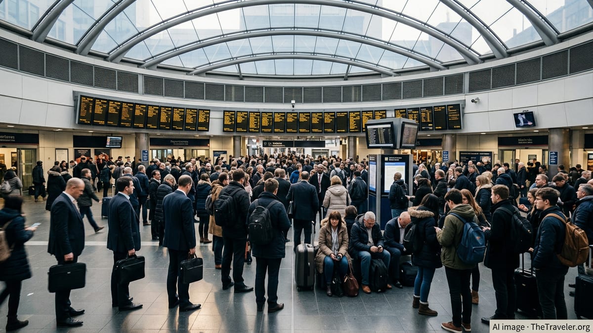 Major Disruptions Cripple Birmingham New Street Rail Services