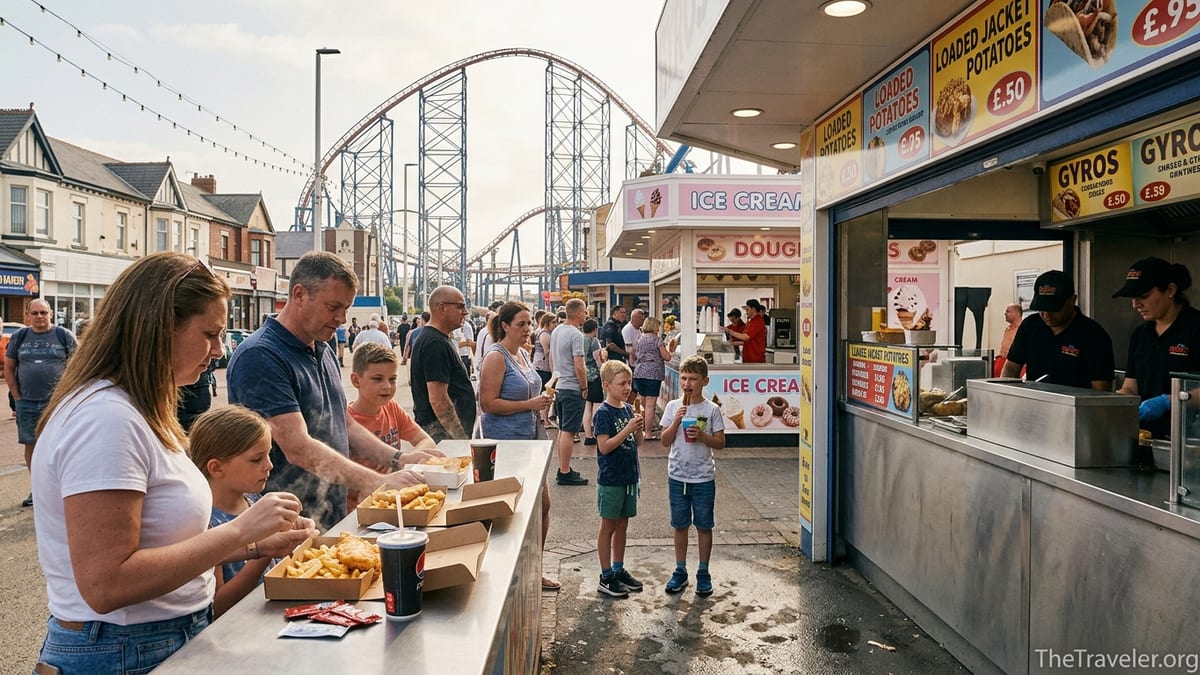 Blackpool Pleasure Beach UK Food Prices and What Visitors Should Expect