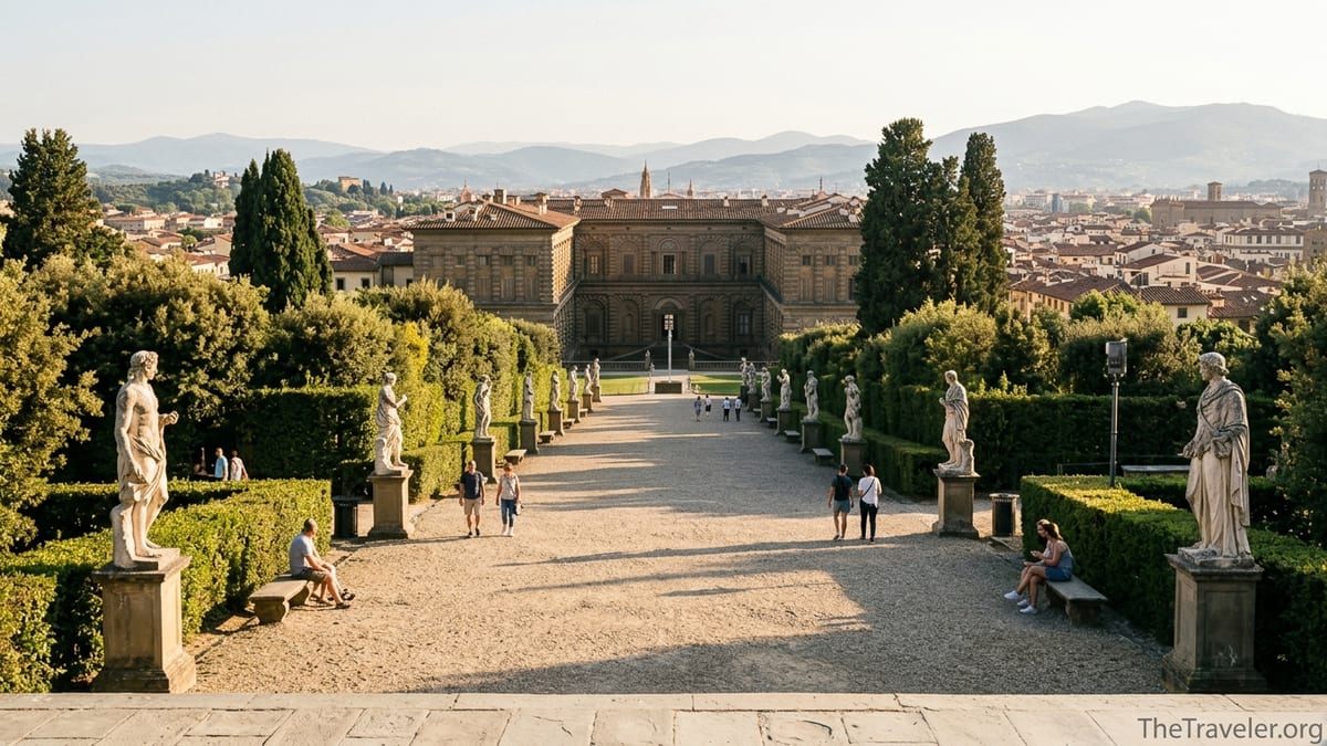 What Makes Florence’s Boboli Gardens Unique in Europe