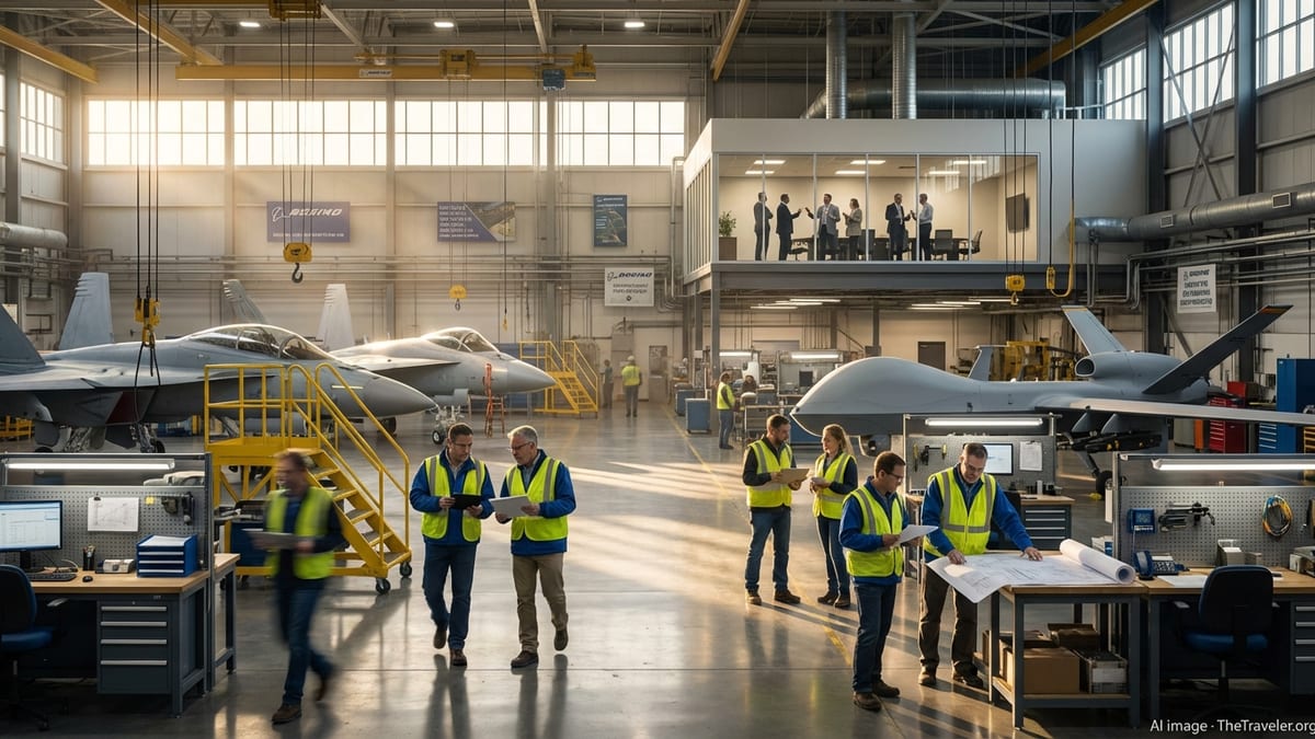 Boeing Brings Defense HQ Back to the Factory Floor in St. Louis