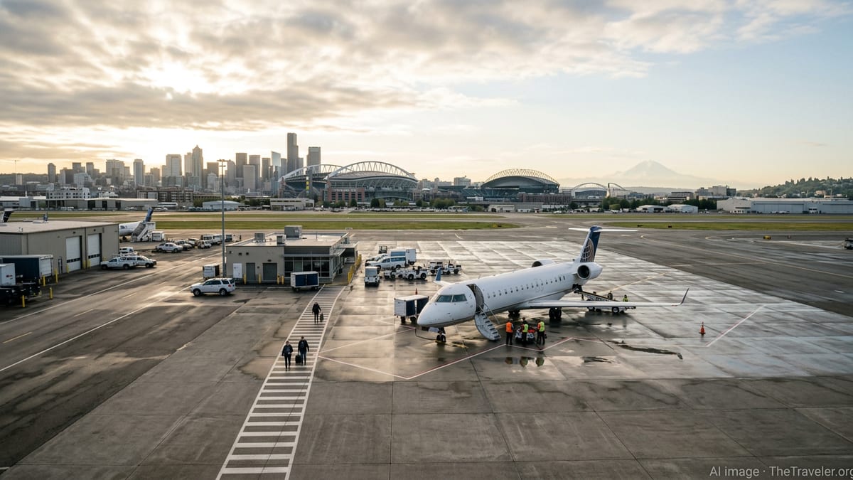 Seattle Flyers Swap Sea-Tac Chaos for Boeing Field Hop to Spokane