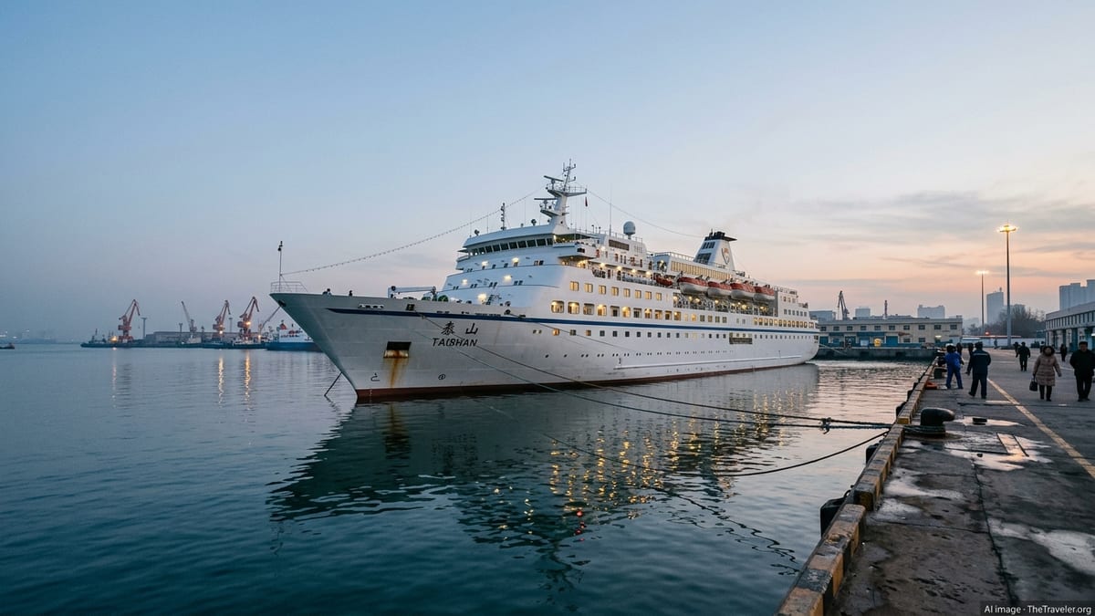 Bohai Ferry Puts Chinese Taishan Cruise Ship Up for Sale