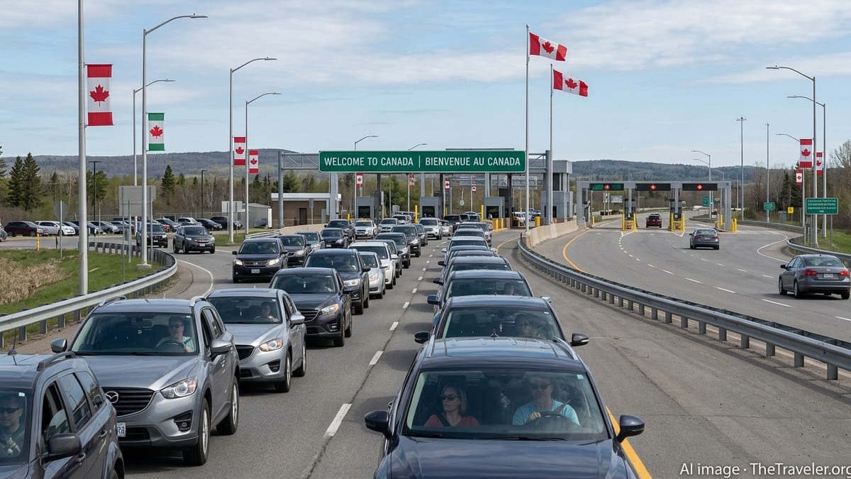 Border Flip Shock: Canadians Shun U.S. as Americans Head North