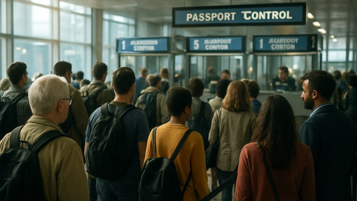 Border gridlock as EU biometrics spark airport chaos