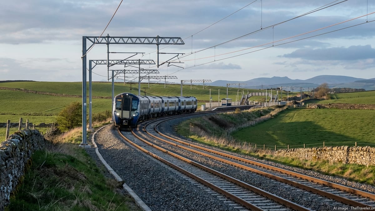 Borders Railway Electrification Marks New Era for Edinburgh