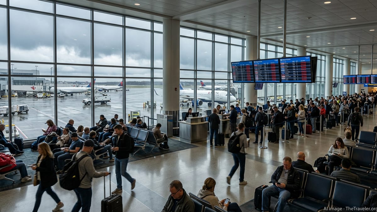 Major Flight Cancellations Snarl Travel at Boston Logan