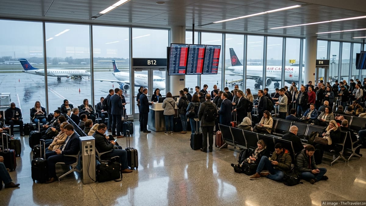 Cancellations and Delays Snarl Traffic at Boston Logan
