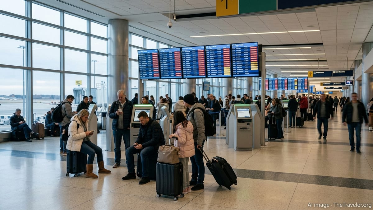 Cancellations and Delays Snarl Traffic at Boston Logan