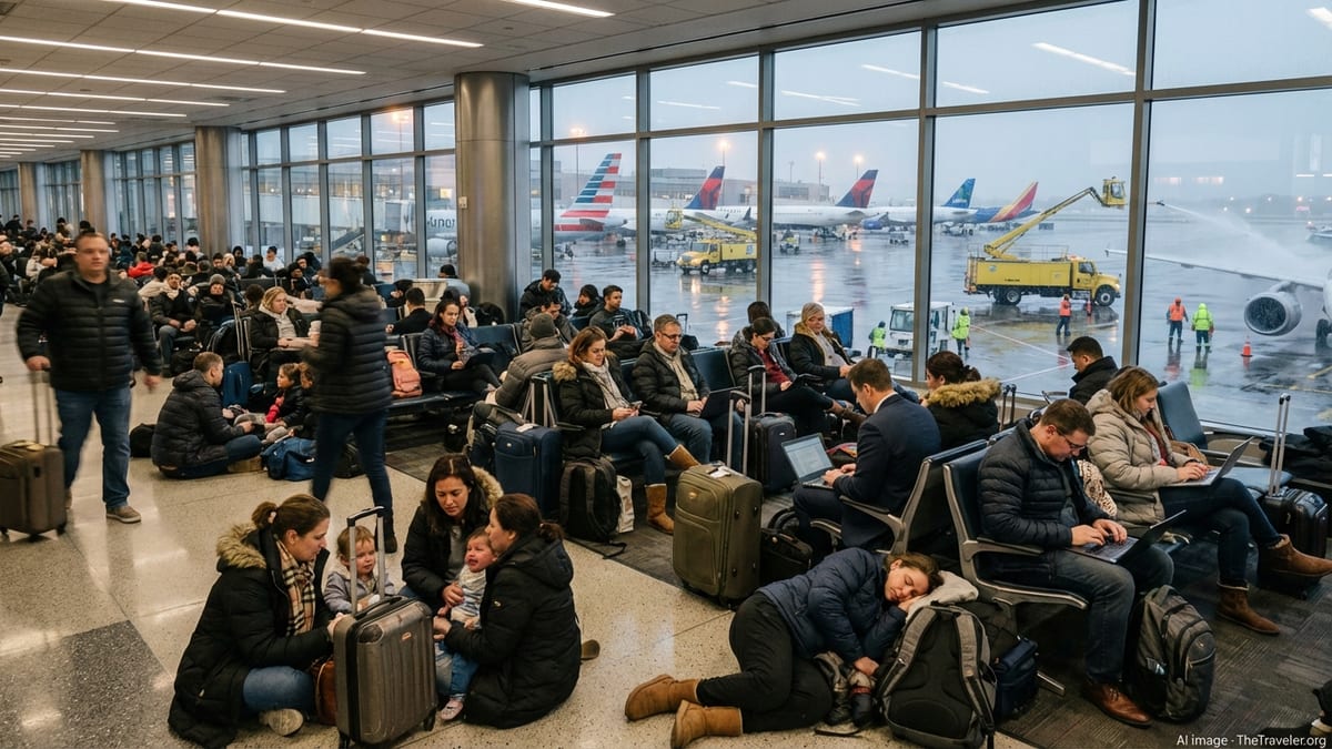 Logan Delays Ripple Nationwide as U.S. Air Travel Stumbles