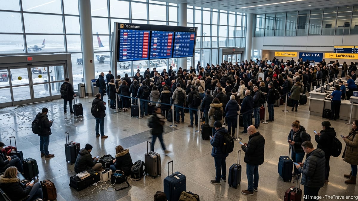 Storm Chaos at Logan Strands Travelers on Key Northeast Routes