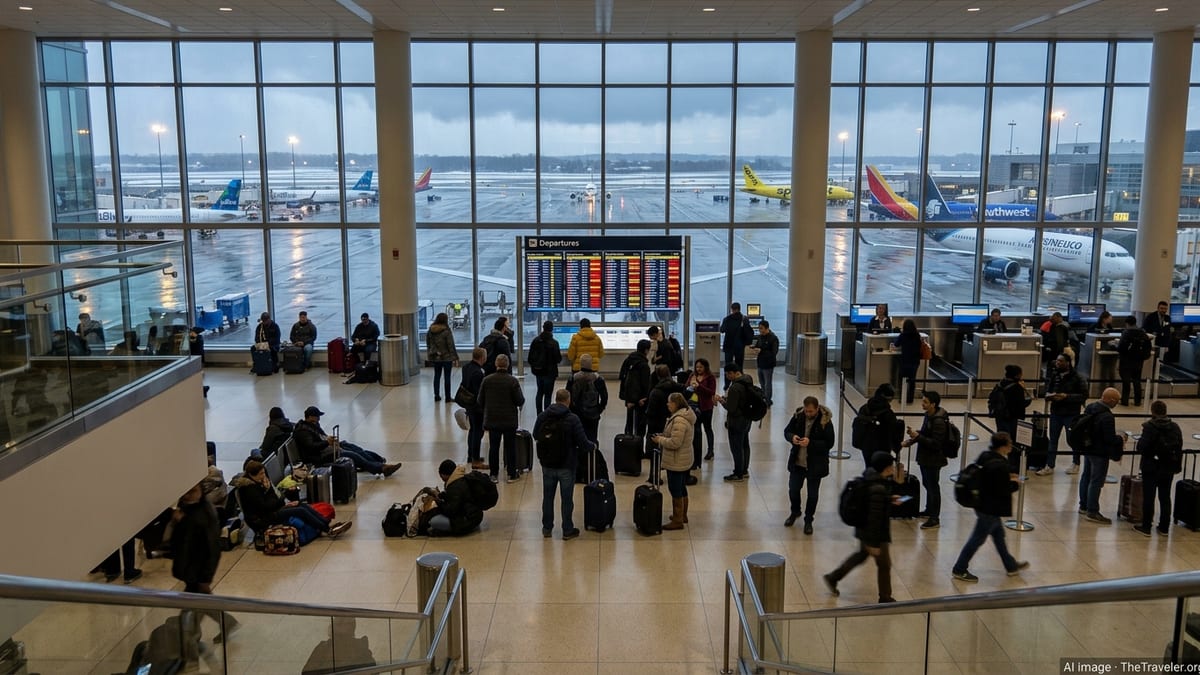Storm Triggers Widespread Flight Chaos at Boston Logan
