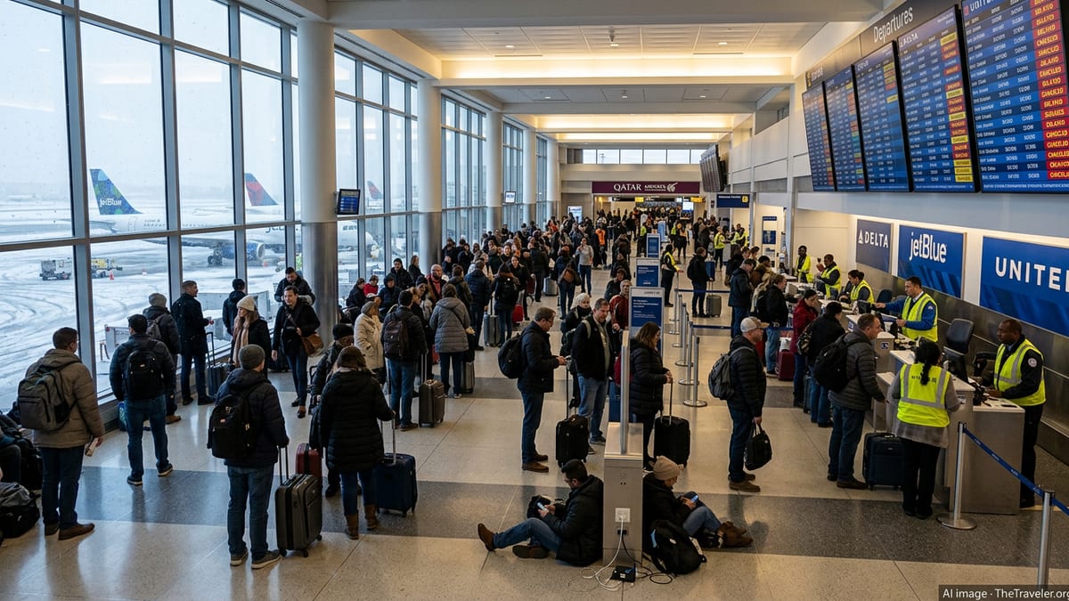 Storm Triggers Major Flight Disruptions at Boston Logan