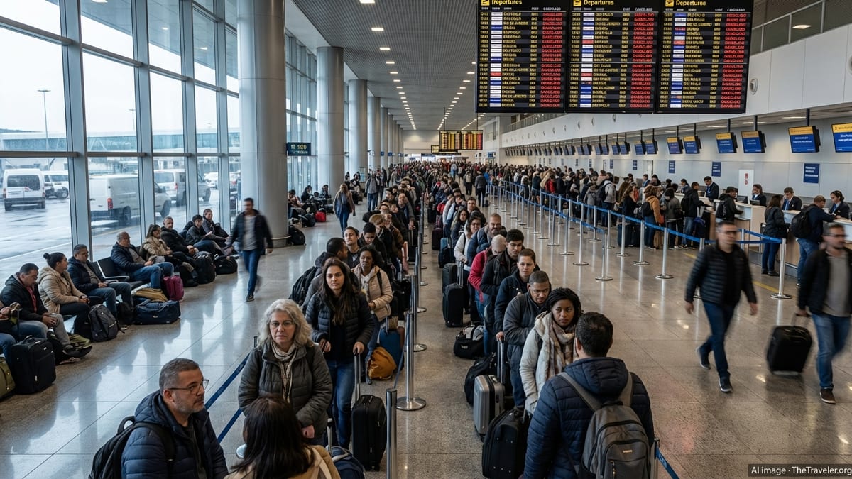 Brazil Flight Disruptions Hit Key Routes as Major Airlines Cancel