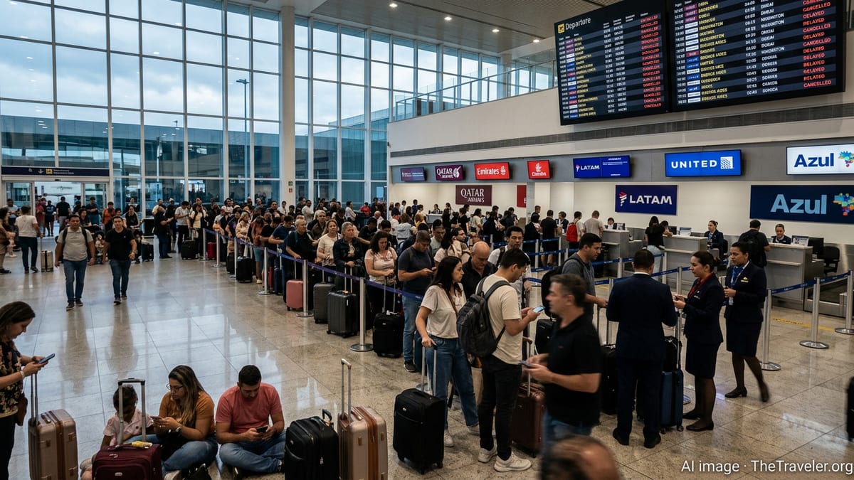 Global Carriers Cancel Brazil Flights Amid Fresh Disruptions