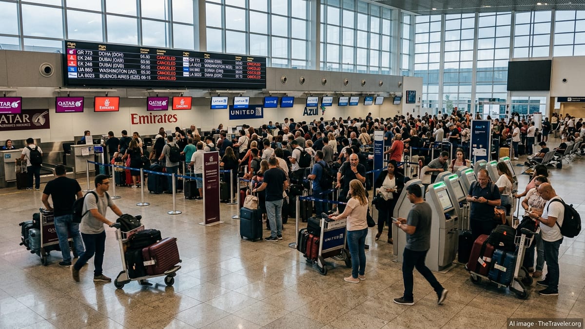 Brazil Hit by Wave of International Flight Cancellations