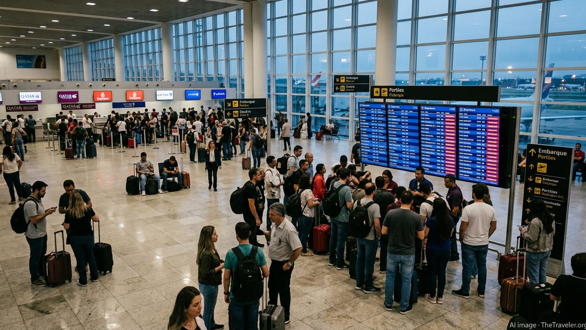 Middle East Flight Chaos Triggers Fresh Disruptions in Brazil
