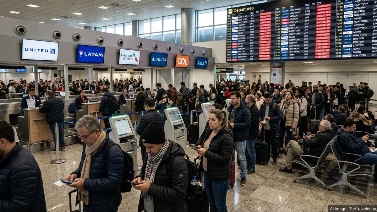 Brazil–US Flights Hit as Blizzard Sparks Major Disruptions