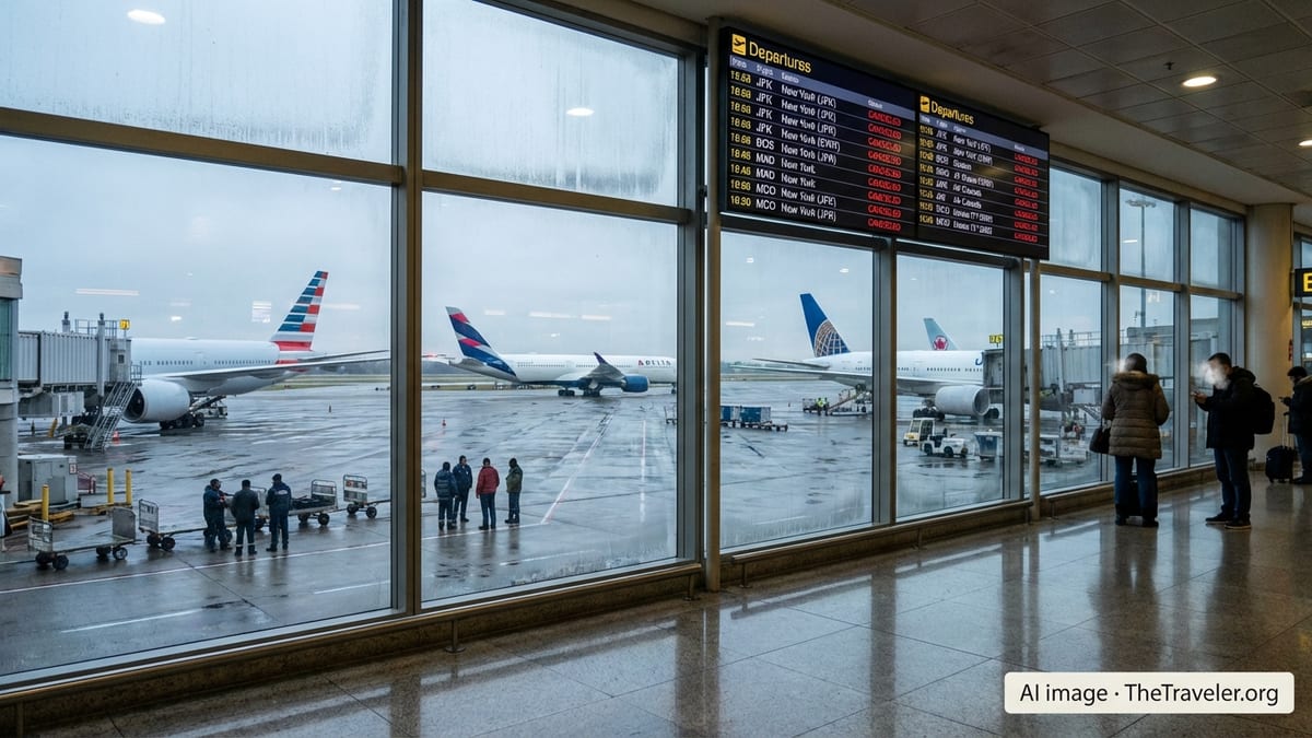 Brazil Flights Disrupted as US Storm Ripples Across Routes