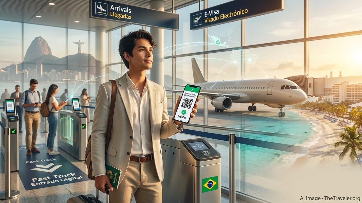 Mexico Restores E-Visas for Brazilians, Paving the Way for Borderless Tourism