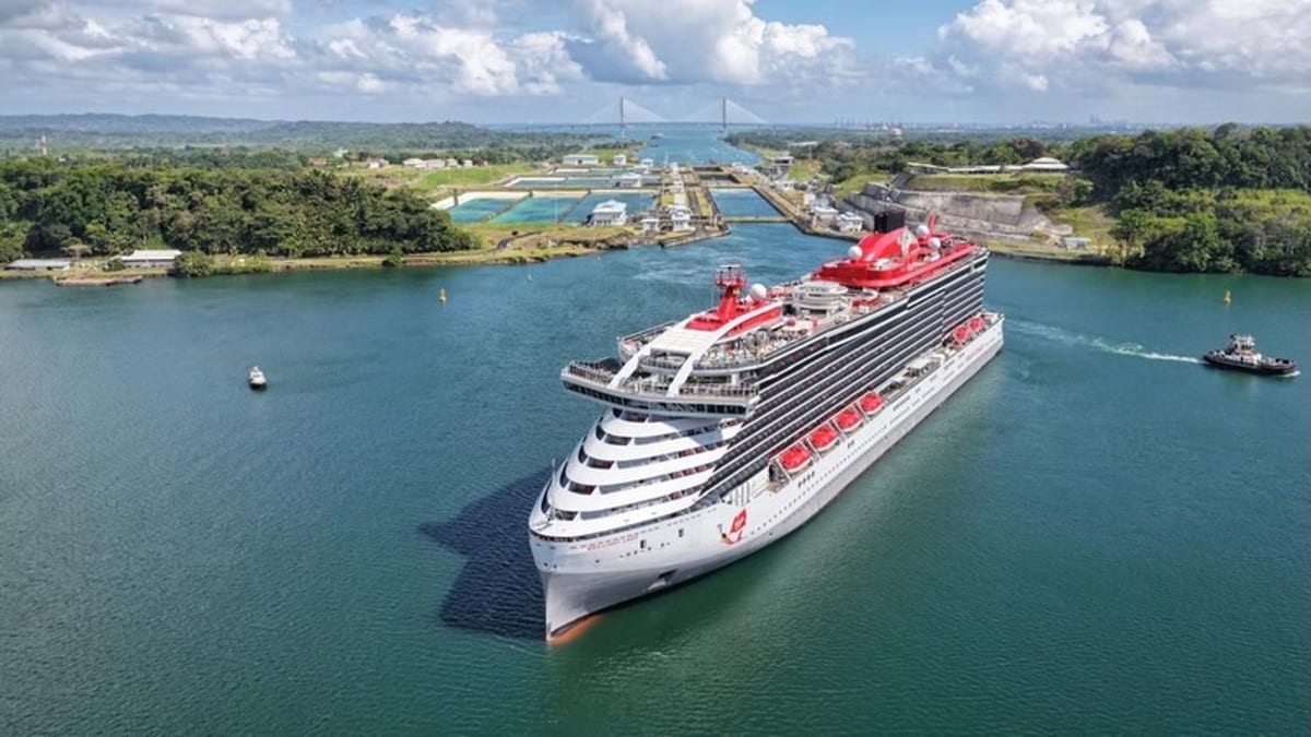 Brilliant Lady Marks Virgin Voyages’ First Panama Canal Crossing