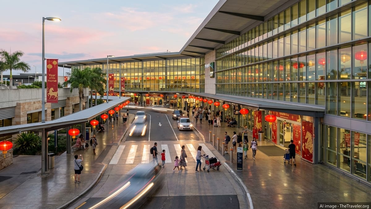 Brisbane Airport Ignites Lunar New Year 2026 Travel Boom