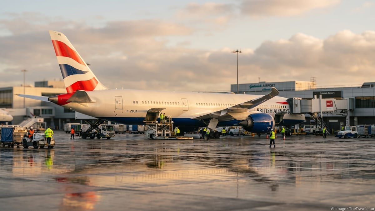 British Airways Adds Boeing 787-10 Club Suite Fleet at Gatwick