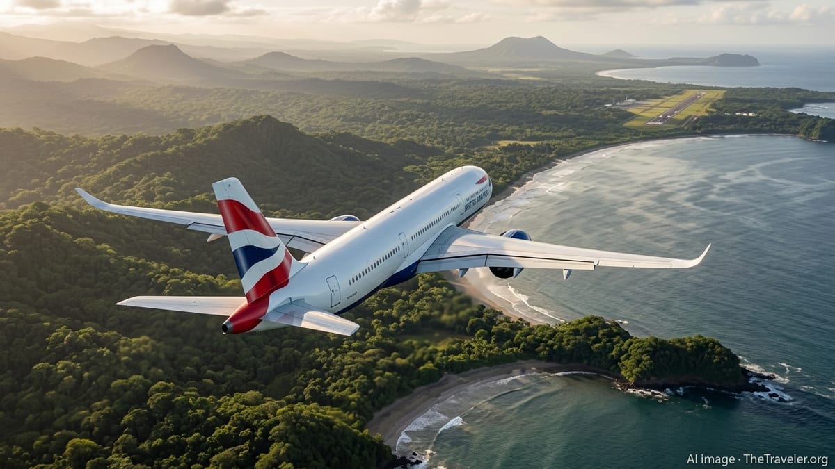 British Airways Expands Costa Rica Flights for UK Holidaymakers