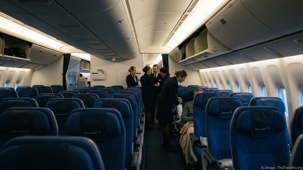 BA crew praised after compassionate response to onboard bereavement