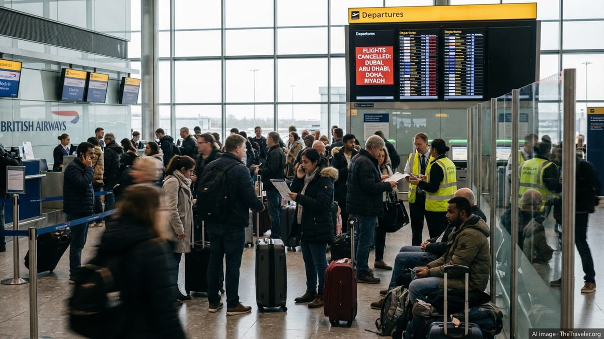 British Airways Issues Urgent Advisory Amid Iran Airspace Crisis