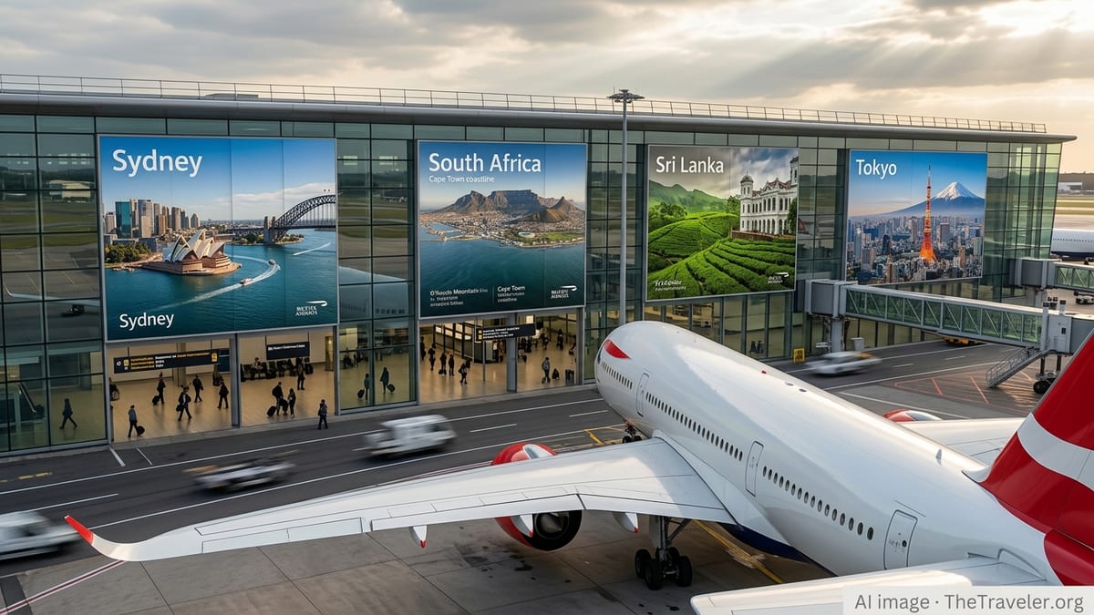 British Airways Supercharges Long‑Haul Links to Four Hotspots